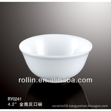 Chinese crockery bowl, round bowl 4.25"